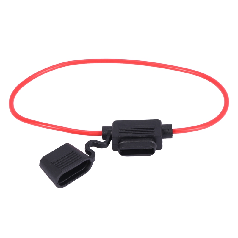 Inline Fuse Holder ATC/ATO Add-a-circuit Car Fuse Holder 10 Pack Fuse TAP Adapter 16 Gauge 20AMP Blade Automotive Fuse Holder Waterproof Wire with 10 pcs 15 AMP Standard Fuses. 