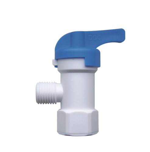 1/4" Female x 1/4" Tank Ball Valve Quick Connect RO Water Purifiers (1/4 OD Tube 1/4 Female)