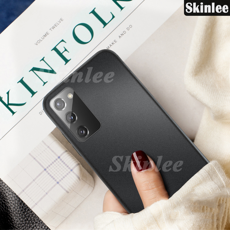 For Samsung Galaxy M03S Matte Silicone Soft Cover Case for Samsung M03S Super Scrub Non-slip Back Cover Cases. 