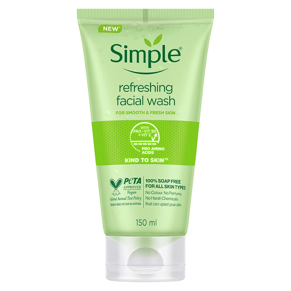 Simple Sensitive Skin Refreshing Face Wash -150ml. 