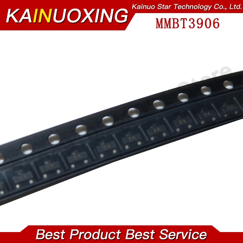 100PCS MMBT3906 2A 3906 MMBT3906LT1G 2N3906 200mA 40V SOT-23 PNP SMD Triod Transistor new and Original