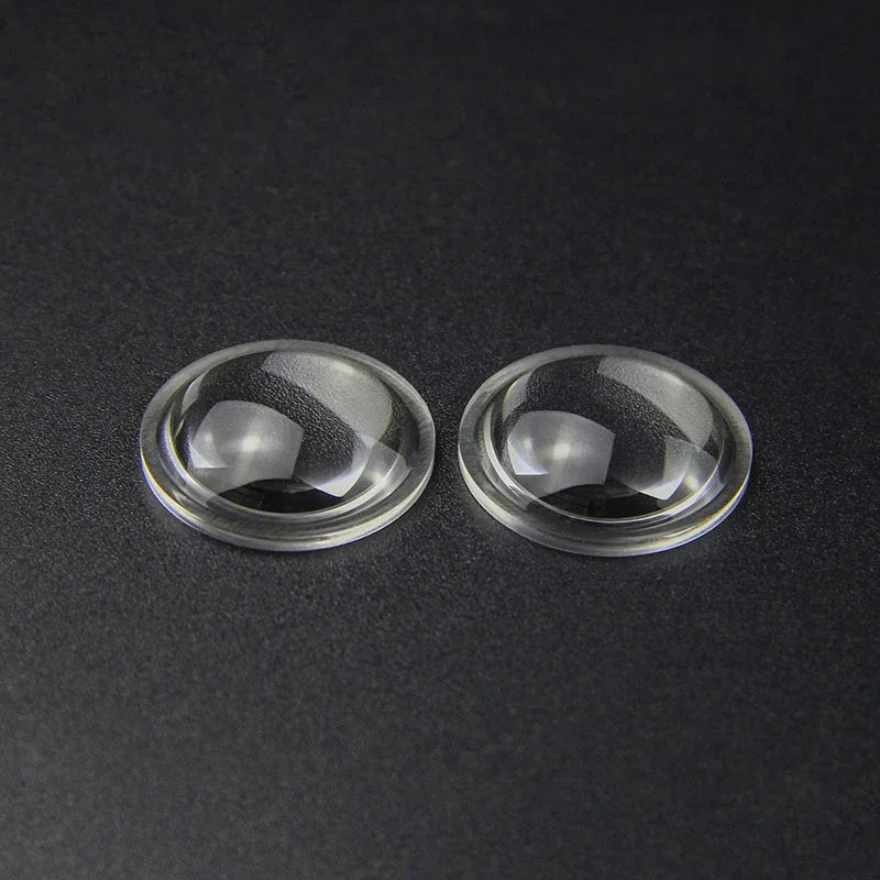 42-66mm Strong Focus Flashlight Lamp Cap Accessories Acrylic Magnifying Spotlight Led Convex Lens Focusing Lens Fishing Light. 
