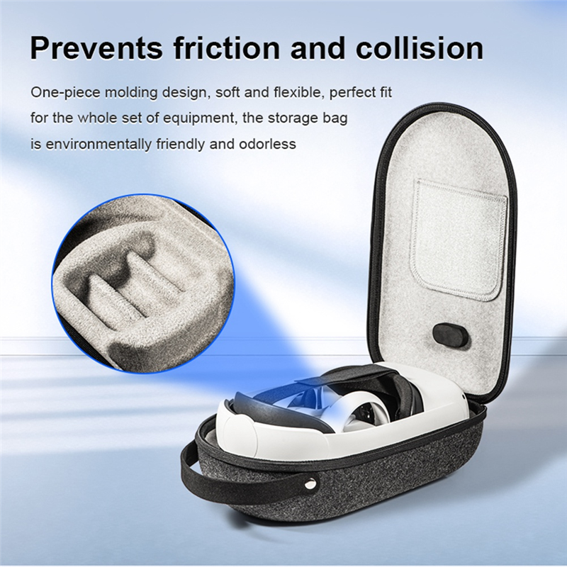 For Quest 2 Travel Carrying Case for Quest 2 Protective Bag Hard Storage Box VR Accessories
