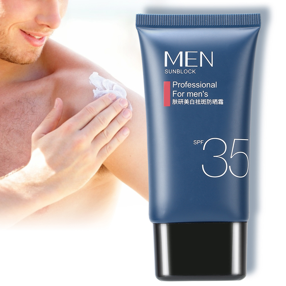 Sunscreen Cream SPF35 Sunblock Men Face Body Refreshing for Daily Use Travel. 