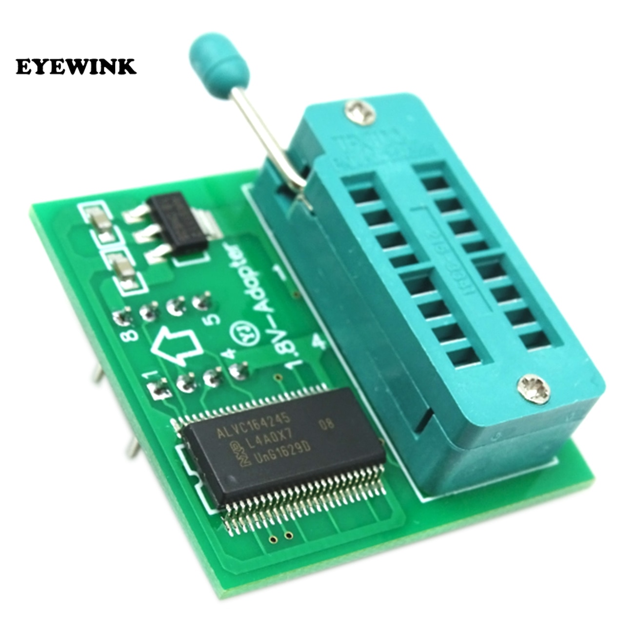 【Alizeker Mall】1.8V adapter scoket used for all programmer TL866CS TL866A RT809F  G540 TOP3000 1.8V apple SPI Flash Memory. 