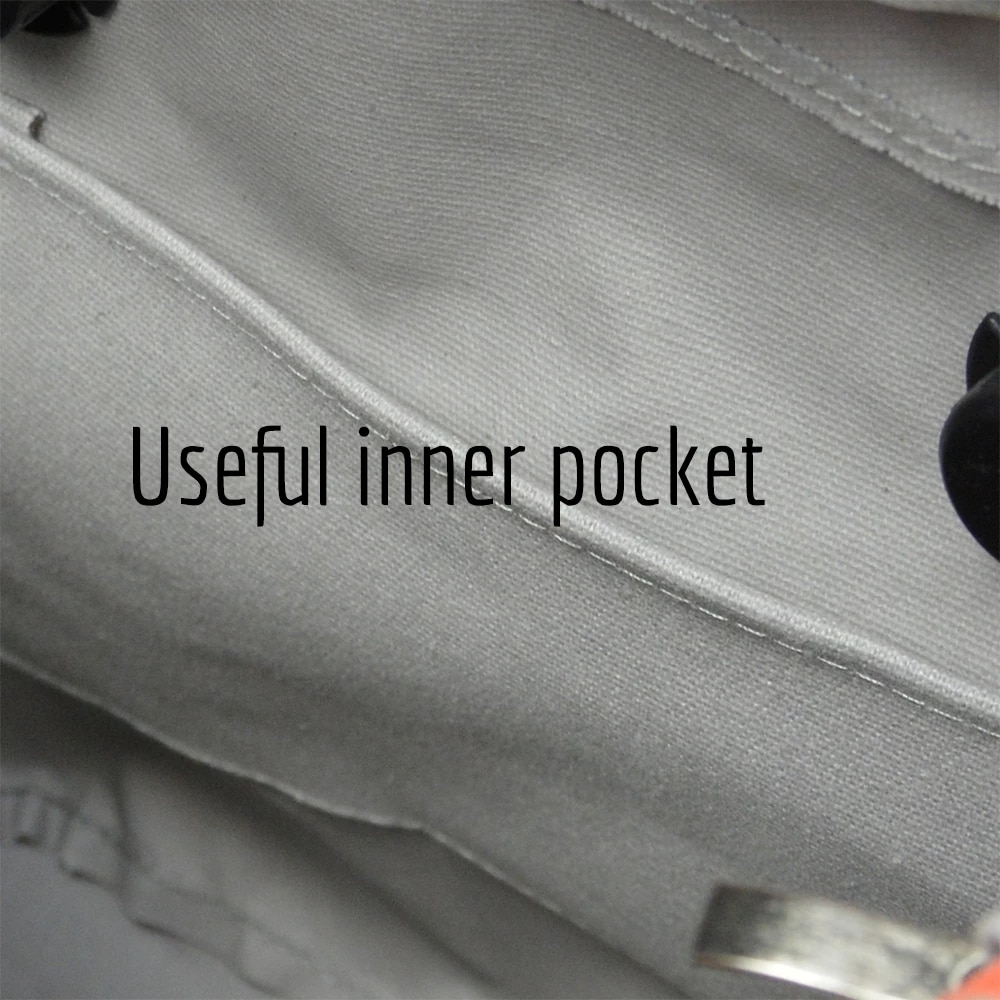 TANQU New Waterproof Inner Bag Organizer Insert Zipper Pocket For Classic Mini Obag Canvas Material For O Bag. 