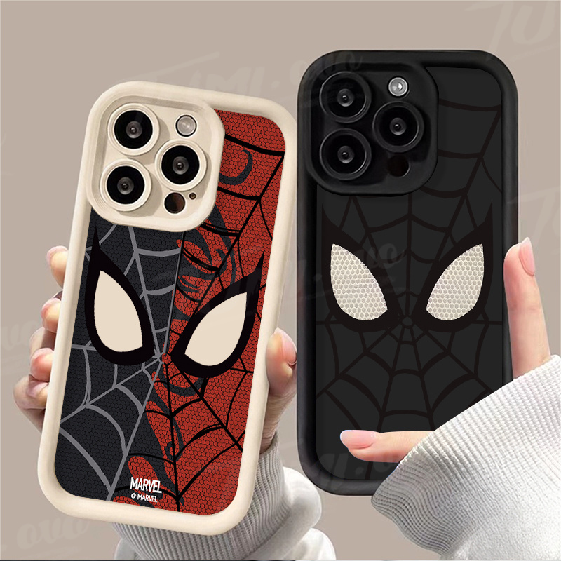 Luxury Marvel Spider Man Soft Silicone Case for Samsung Galaxy A15 A05 A05S A55 A35 A25 A24 A13 A23 A12 A22 A32 A52 A52S A72 A11. 