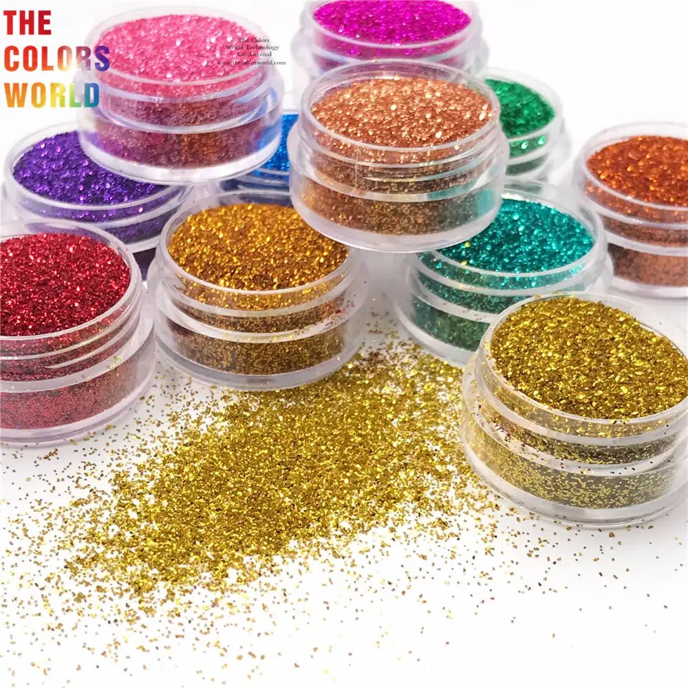 TCT-860 Eco-Friendly Plant Cellulose Biodegradable Eco Glitter For Body Face Nails Art Craft Makeup Soap Fashion and Accessories. 