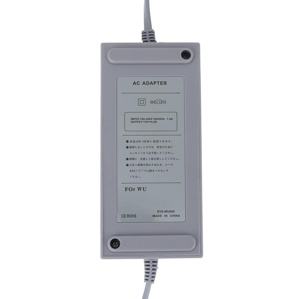 EU Plug AC Power Adapter Power Supply for Nintendo Wii U Game Console. 