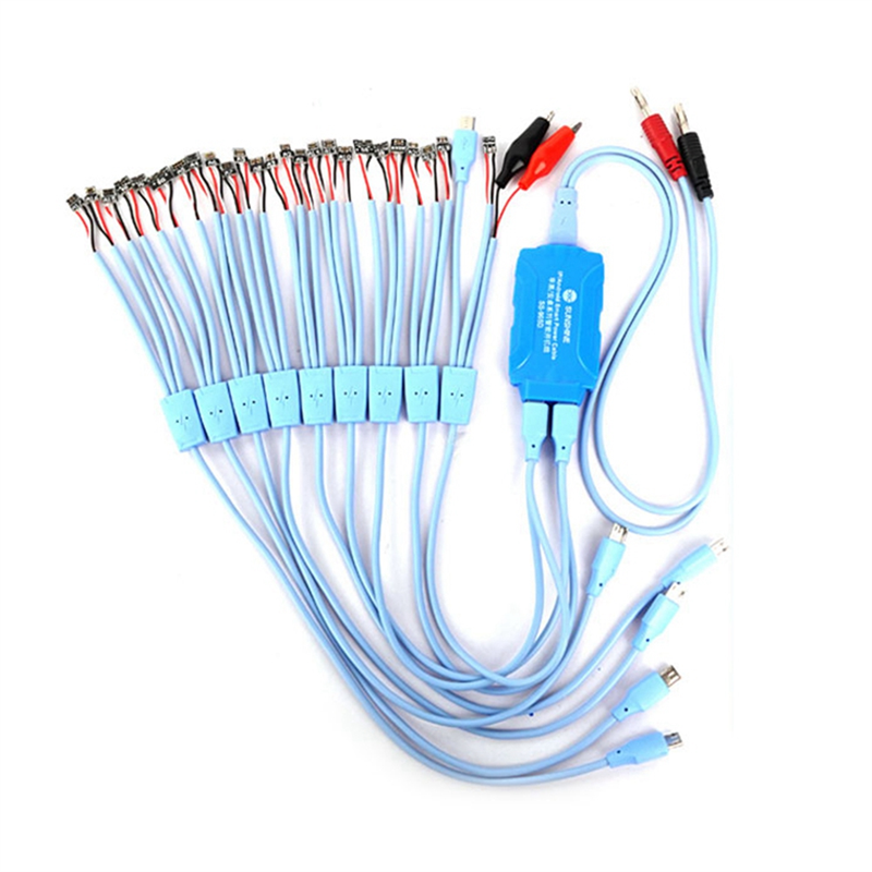 SUNSHINE -905D Smart Power Cable for 6 7 8 X 11 12 13 14 Series for DC Power Supply Current Testing Cable Replacement Accessories PVC