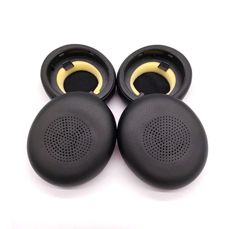 1pair Ear Pads For Jabra Elite 45h Evolve2 65 Headphone Elastic Foam Earmuff Sponge Ear Cushion Replacement. 