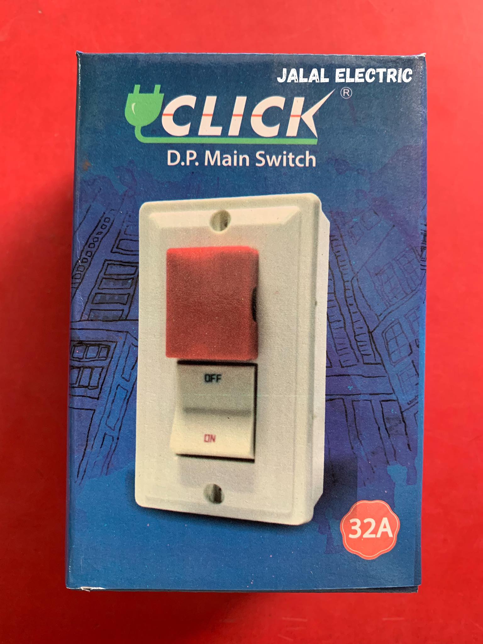 Click D.P. Main Switch. 