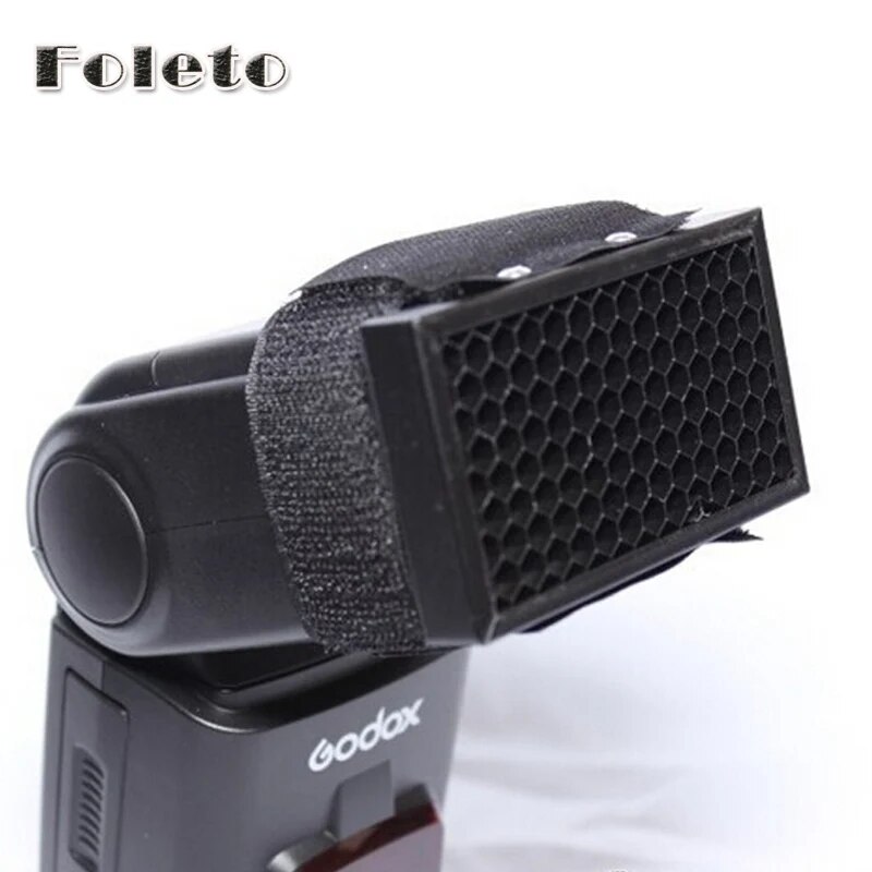 【YIYANGMAOYI111】HC-01 Comb Grid Soft Box Flash Softbox Bouncer for Canon 580EX 430EX 380EX SB600 AB800 DB900 Promotion. 