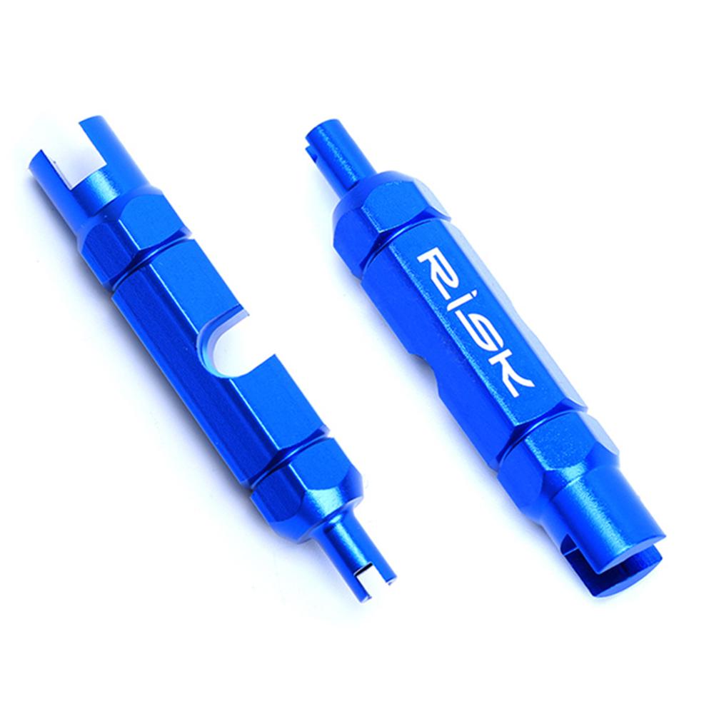 RISK Bicycle Valve Core Removal Tool for Schrader Presta Extender Bike Tube Tire Valve Tool. 