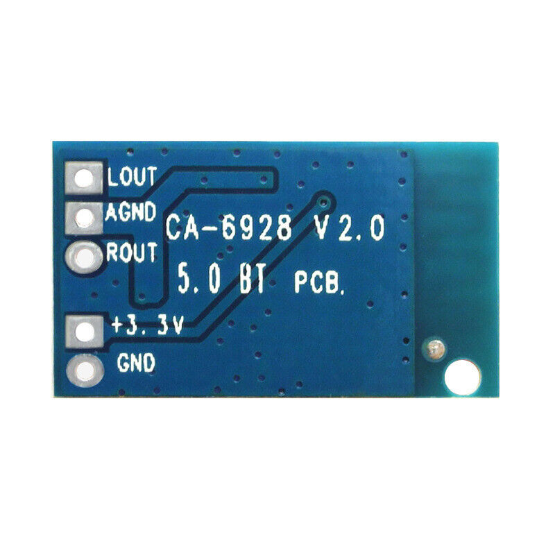 CA6928 CA-6928 5V Bluetooth Audio Receiver Module 5V 3W For MP3 Car Stereo Amplifiers Bluetooth Audio Receiver Circuit Amplifiers Board For Speakers. 