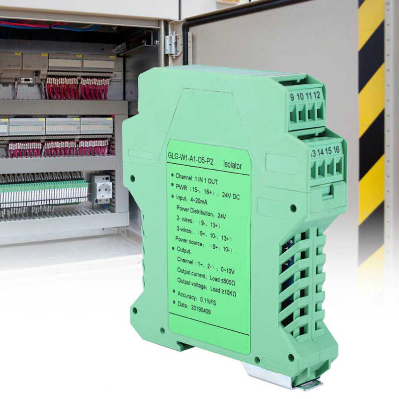 HOT DC Current Signal Isolator Transmitter Conditioner 4-20mA PLC Detect 24V. 