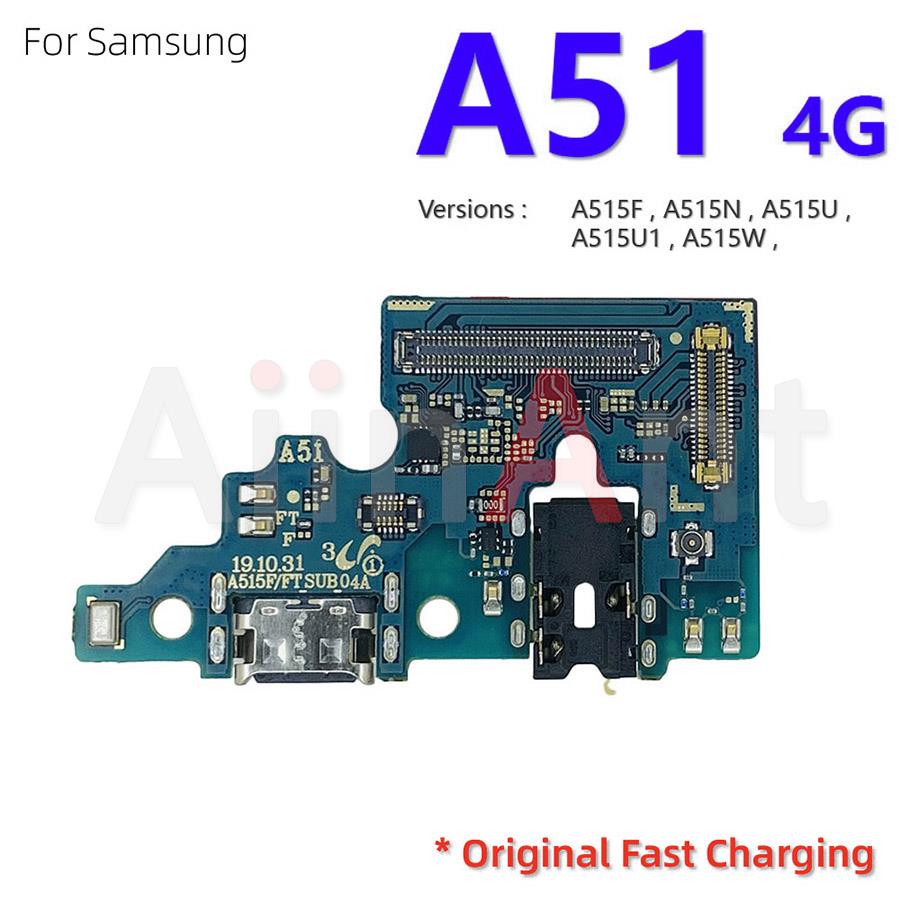Original USB Charger Sub Connector Board Dock Charging Flex Cable For Samsung Galaxy A30 A30s A31 A32 A305F A307F A315F A325F. 