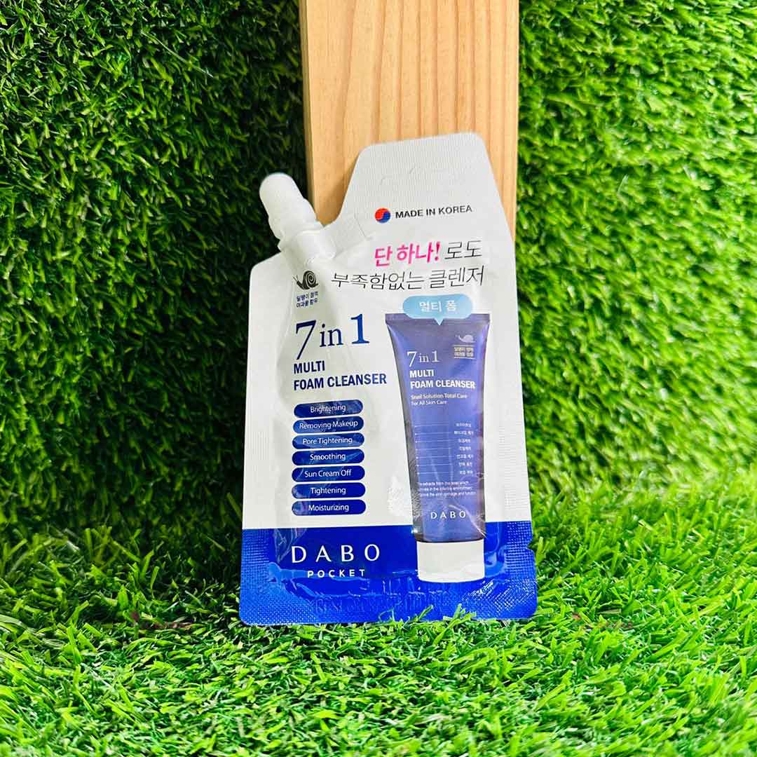 Dabo 7 In 1 Multi Foam Cleanser 20 ml. 