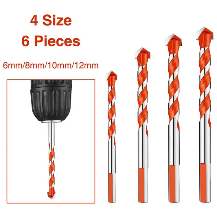 Punching drill bit online set