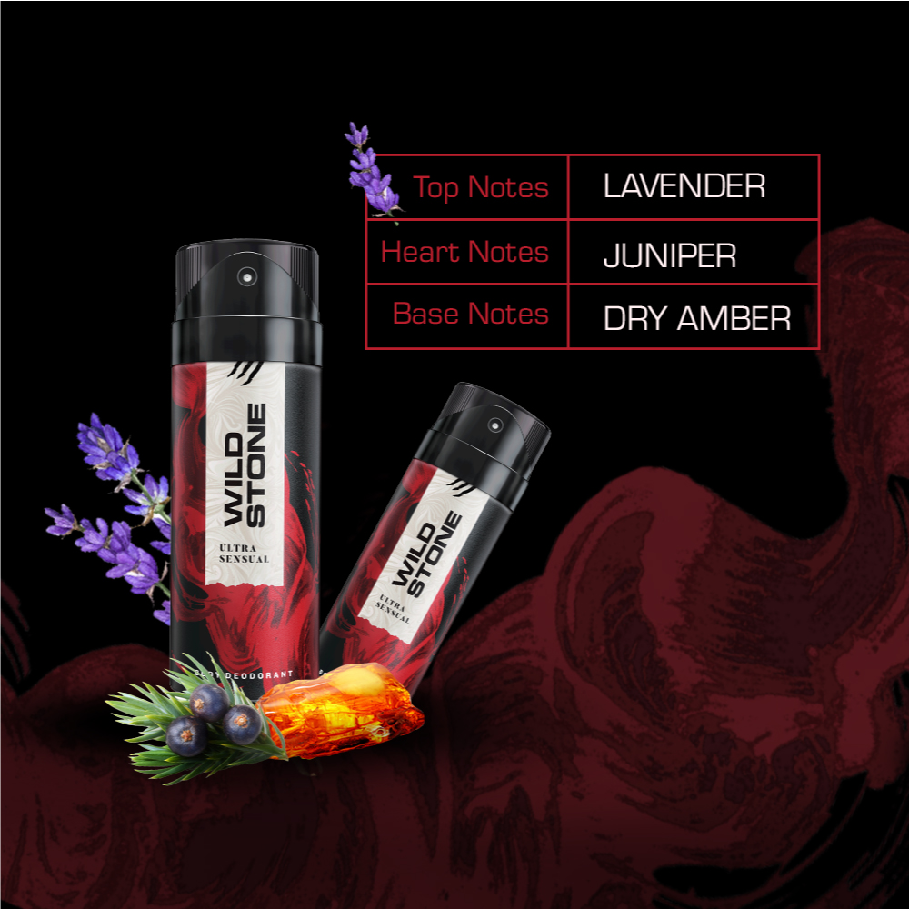 Wild Stone Ultra Sensual Deodorant for Men – – Shajgoj