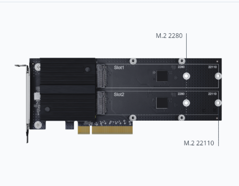 Synology M.2 Adapter Card M2D20. 