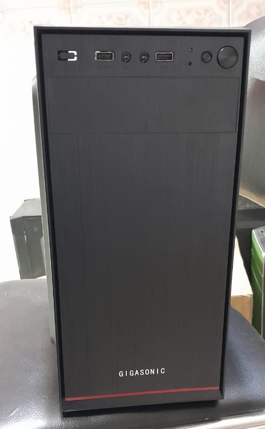 Gigasonic Atx Thermal Black Casing - Desktop'S Aesthetics And Thermal Performance With This Stylish Atx Casing. 