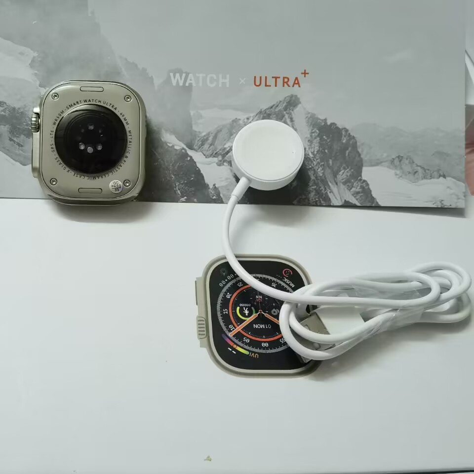 H11 Ultra plus charging line Smart watch wireless charger supports compatibility with hello watch 2 H11 Ultra. 
