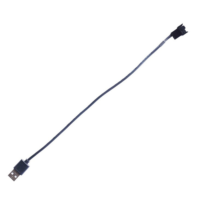 10Pcs USB To 4 Pin Fan Adapter Cables Computer PC Fan Power Cable Connector Adapter 5V USB To Computer CPU Fan Cable. 