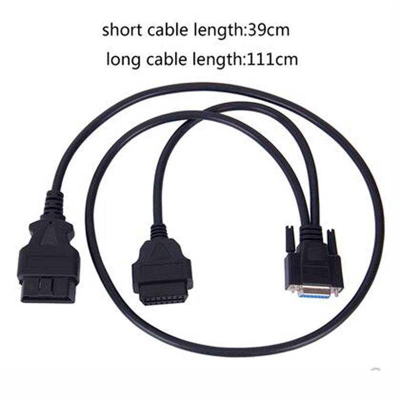 111CM OBD16Pin To DB 15 Pin Serial rt Extension Line Male 16 Pin DB 15pin Obd2 Connector 15 Pin Female Car Obdii Cable Adapter. 