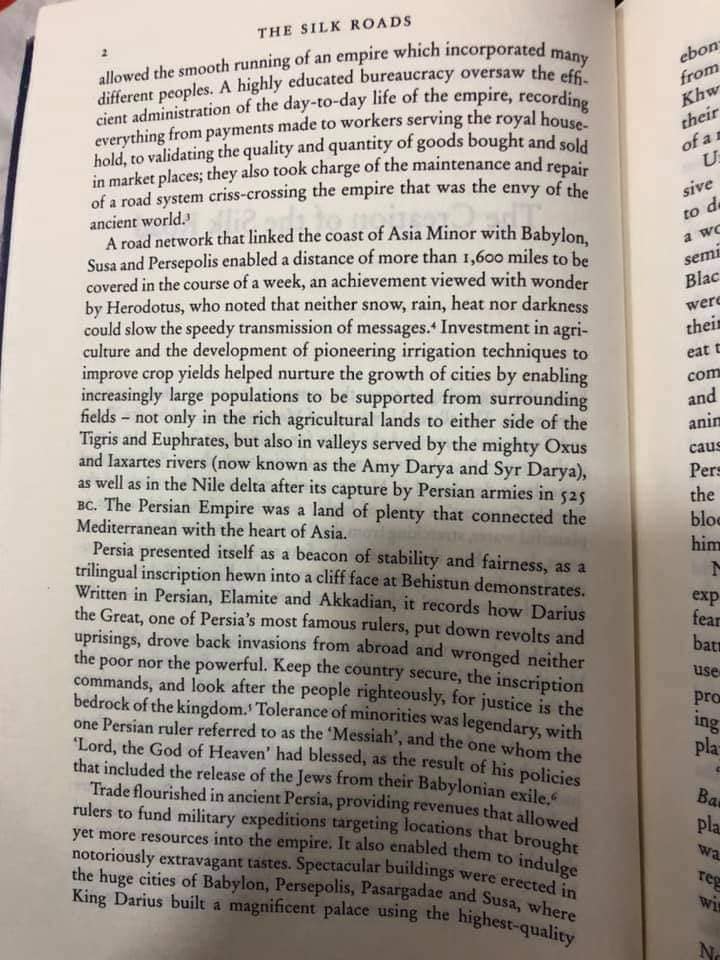 The Silk Roads: A New History of the World by Peter Frankopan. 