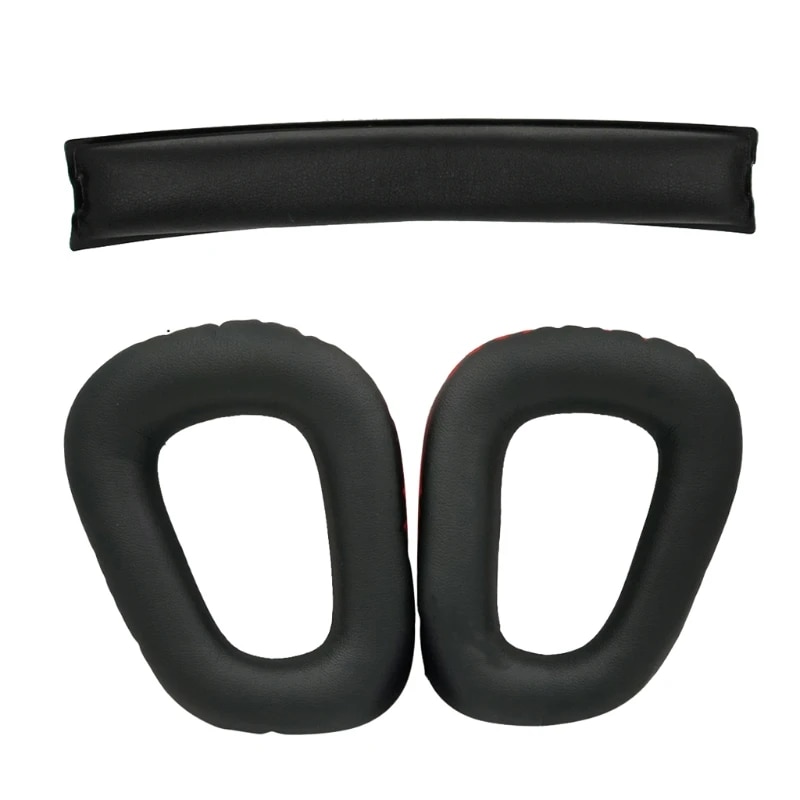 Ear Pads Cushions Headband Kit Replacement for Logitech G331 G332 G432 G431 G430 G230 G231 G930 Gaming Headset EarPads beam. 