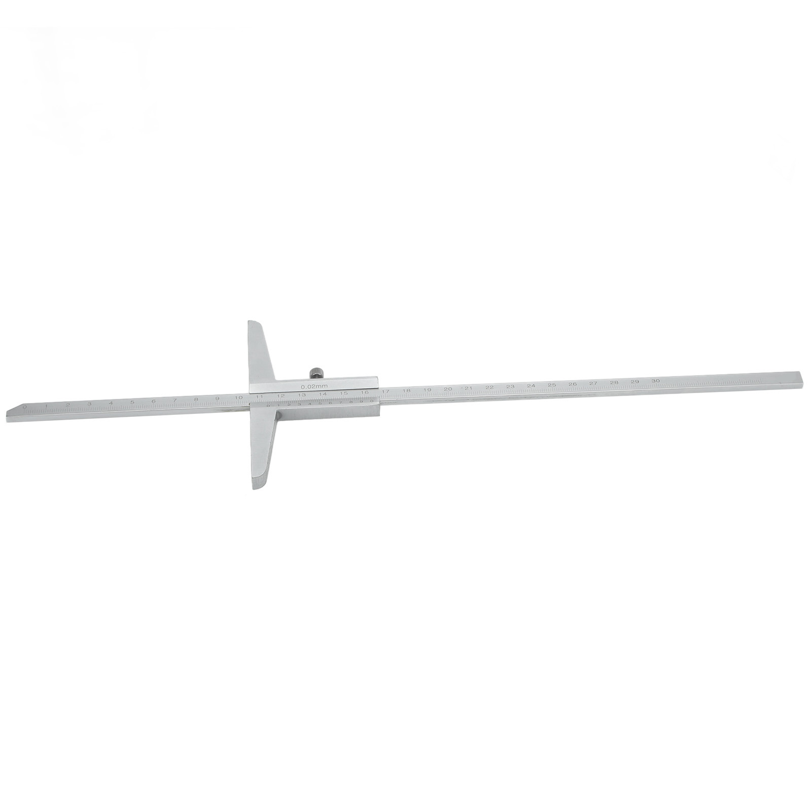 Depth Caliper, Depth Gauge Metric Measuring 0-300mm Range for Outside for Step for Inside for Engineer. 