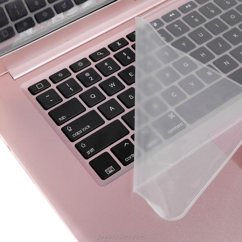 【happy one】Keyboard Universal Protector Waterproof Skin Keypad Clear Film Silicone Notebook Laptop F18 21 Dropship. 