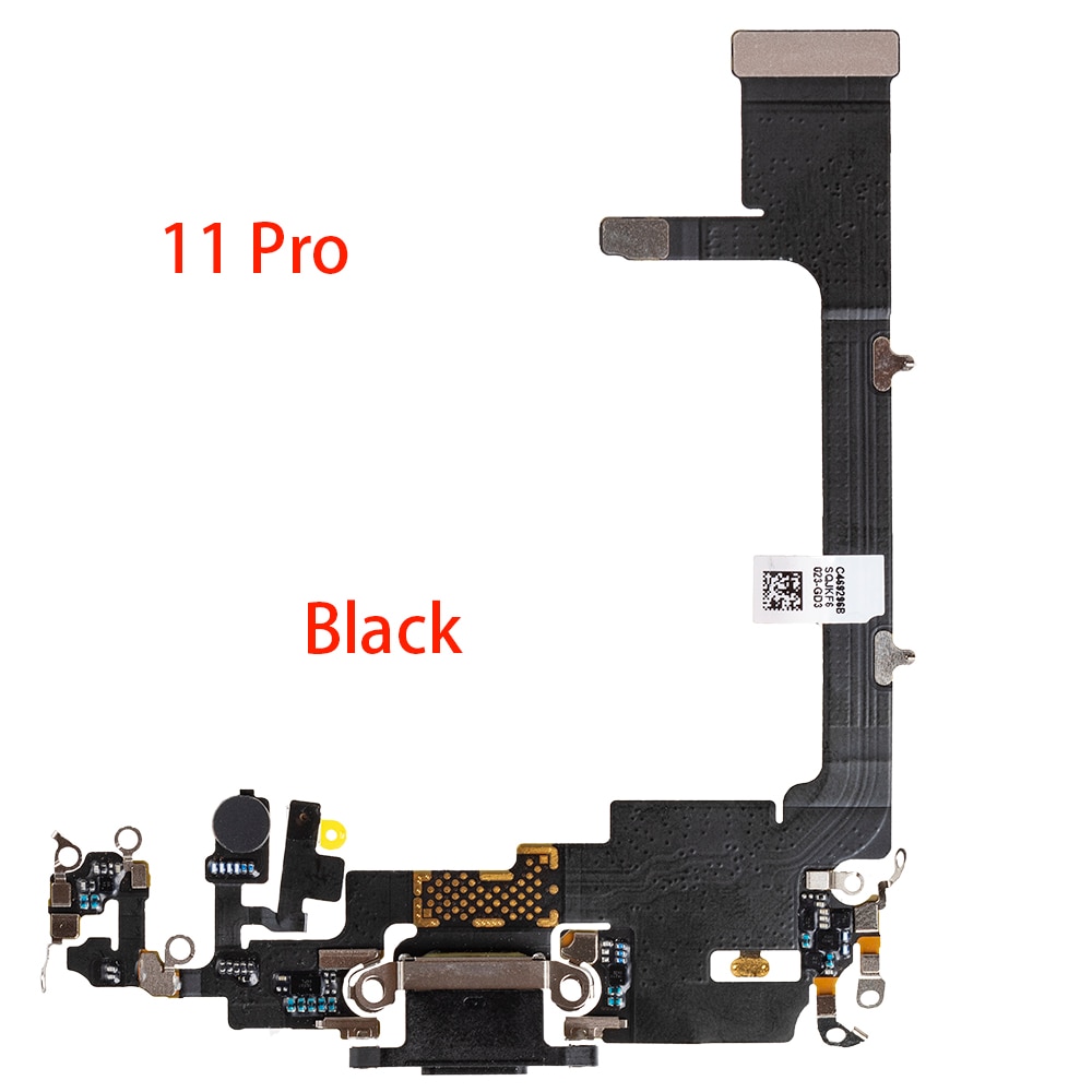 1pcs Charger Port Flex Ribbon For iPhone 11 12 Pro Max USB Dock Charging Connector Data Flex Cable Replacement Parts. 