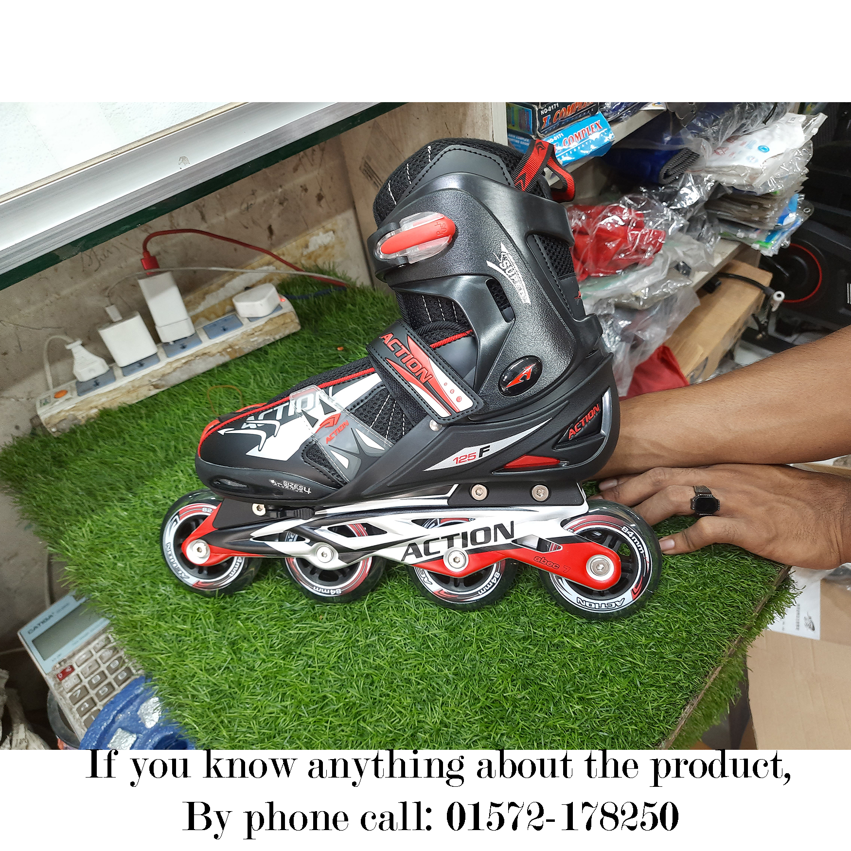 Roller skate shoes inline size - XL (42-45) action. 