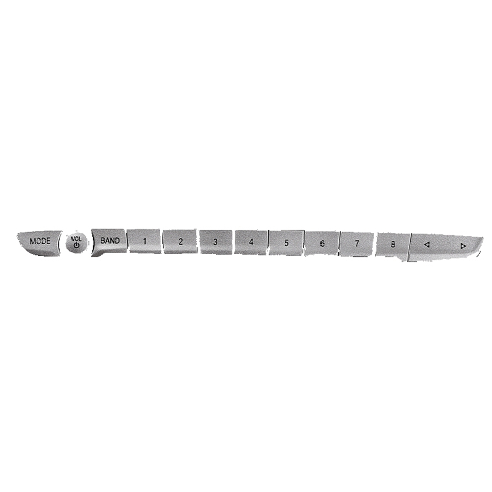 Aluminum Central Control Digital Button Sticker Decoration Cover Trim for A90 2018-2021 Accessories