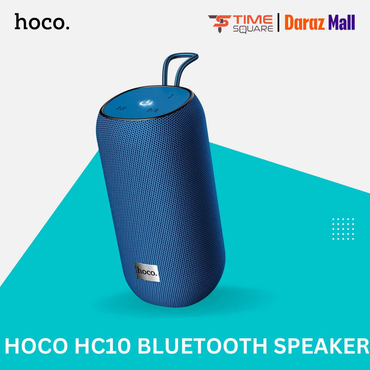 HOCO HC10 Wireless Bluetooth Speaker- Time Square