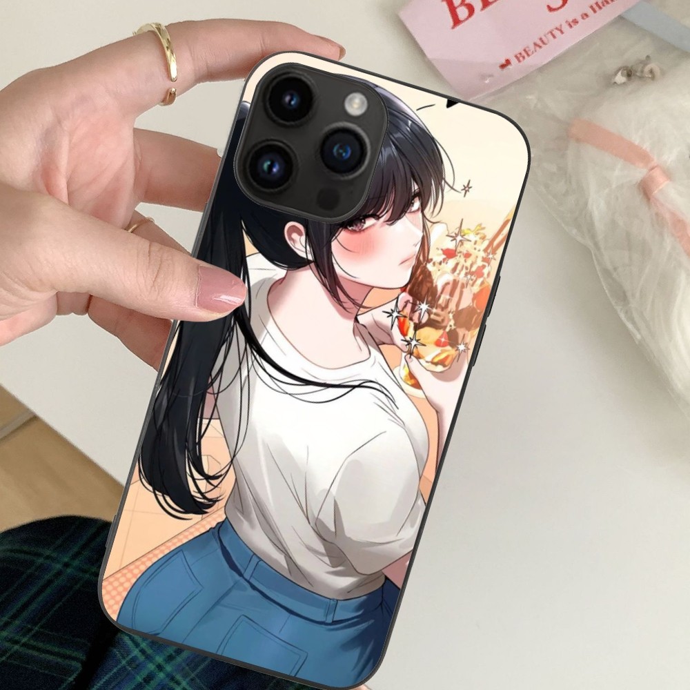 Noona Seo Nari Mobile Cell Phone Case for iPhone 15 14 13 12 11 X XR XS 8 7 Pro Max Plus Mini Black Soft Phone Cover Funda. 