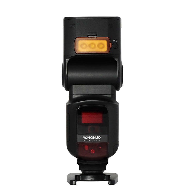 Yongnuo YN968N II YN968EX-RT TLL HSS Speedlite w/ LED Light +Trigger Transmitter 2.4G Wireless DSLR Flash for Canon Nikon Camera. 