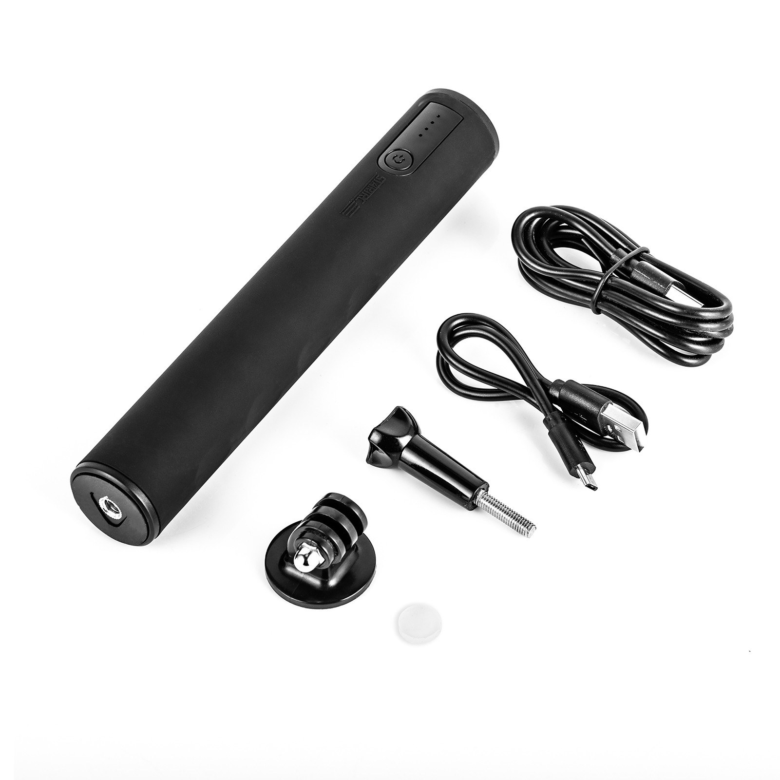 STARTRC multifunctional power bank handle with 6000mAh large - black. 