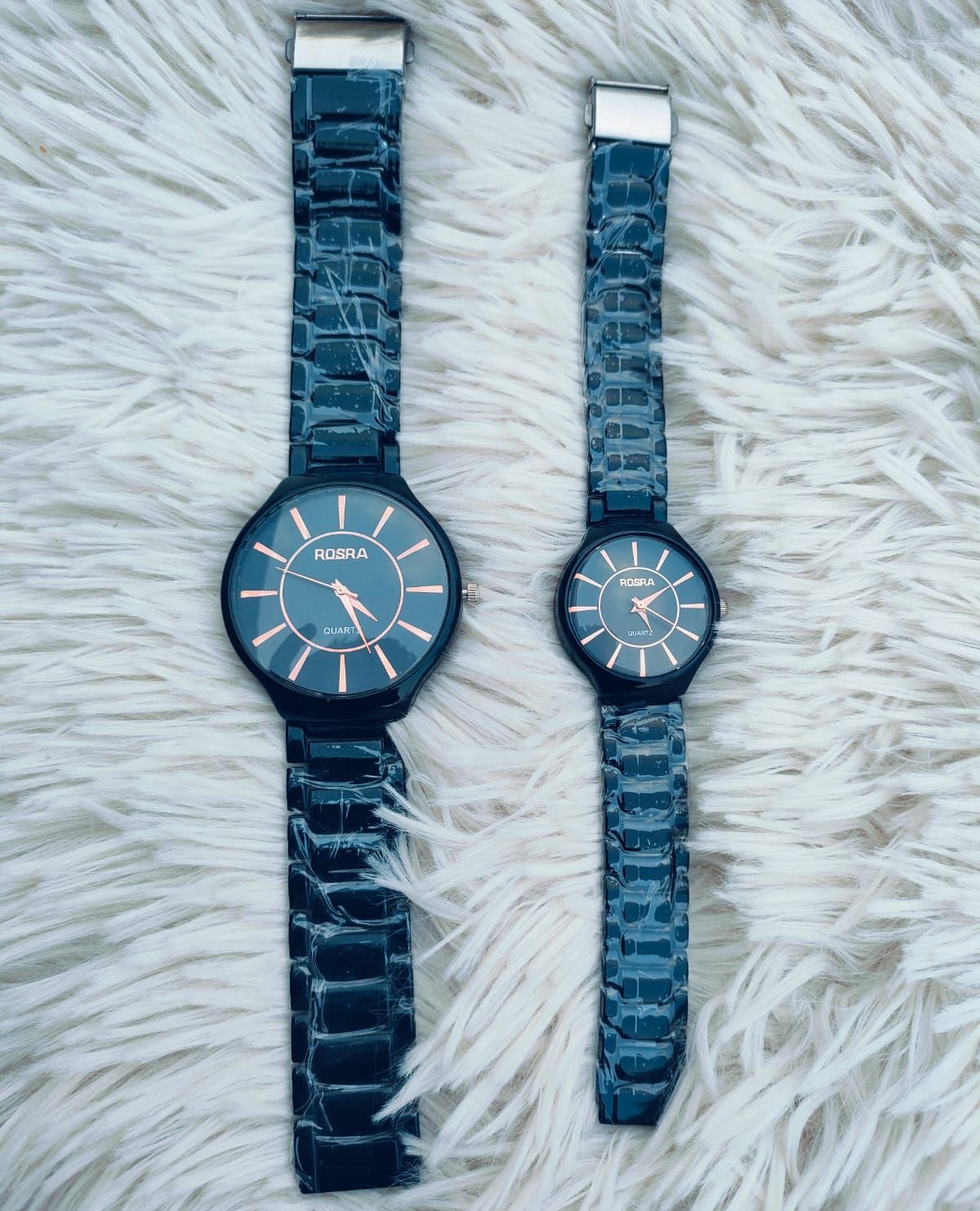 New Couple Ceramic Round Steeliness Steel Best Watch For Men'S And Womanwhite - Watch For Women Watch For Couple