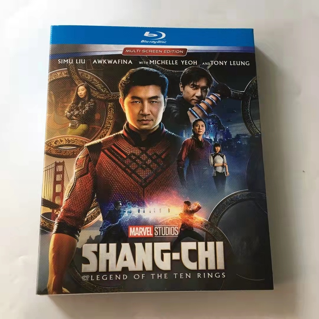 Blu-ray Shang-Chi and the Legend of the Ten Rings movie. 