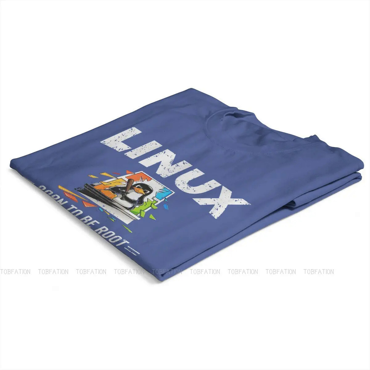 Linux Born To Be Root Not To Reboot O Collar TShirt Linux GNU Minix Unix Fabric Basic T Shirt Girl Tops Fashion Big Sale. 
