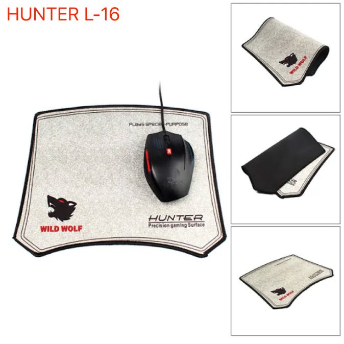 Hunter Micro Wolf L-16 Gaming Mouse Pad - Hunter Micro Wolf L-16 Gaming Mouse Pad buy online Bangladesh Gadget Corner