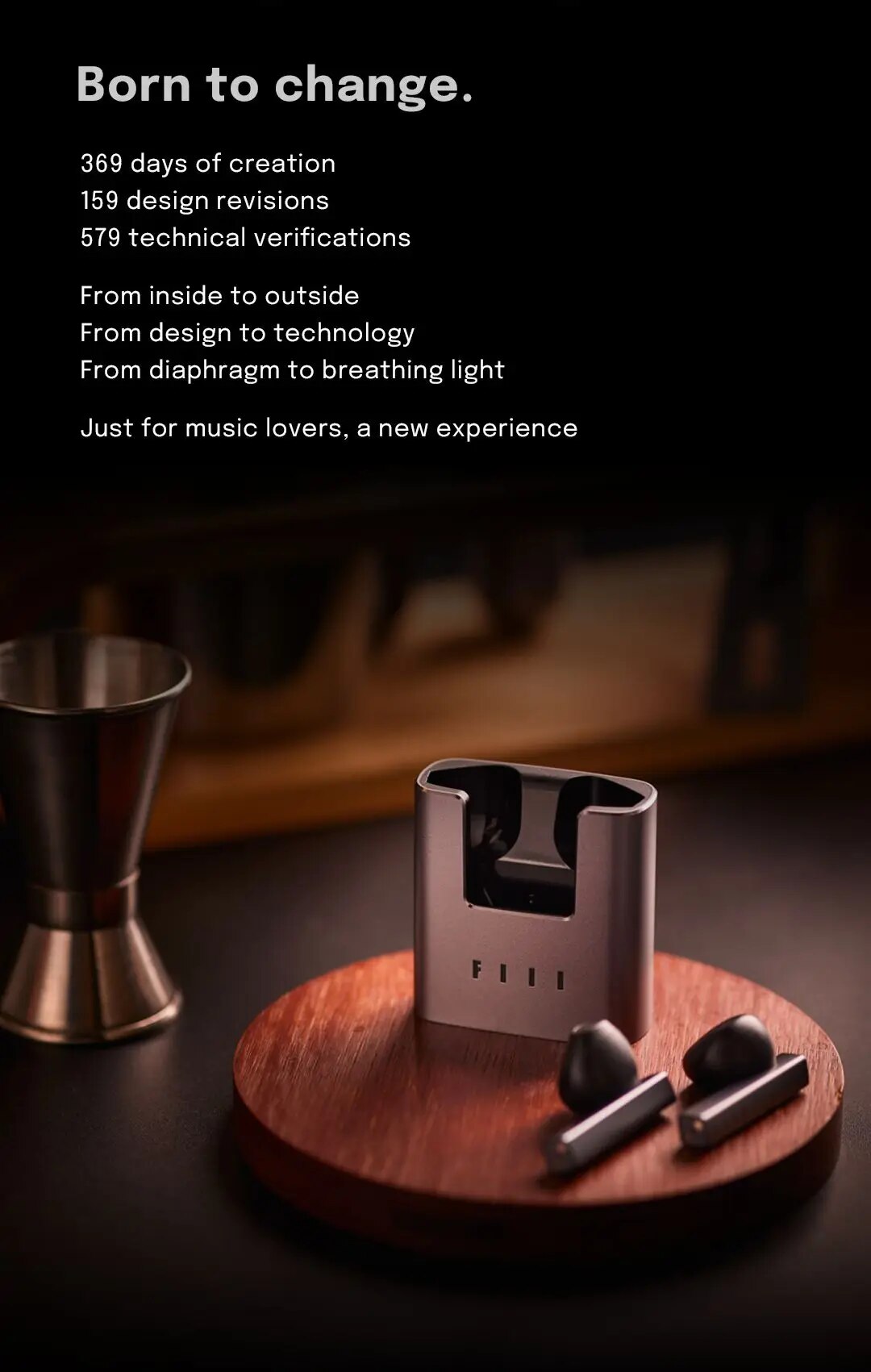English Version FIIL CC Nano Wireless Bluetooth Earbuds ENC