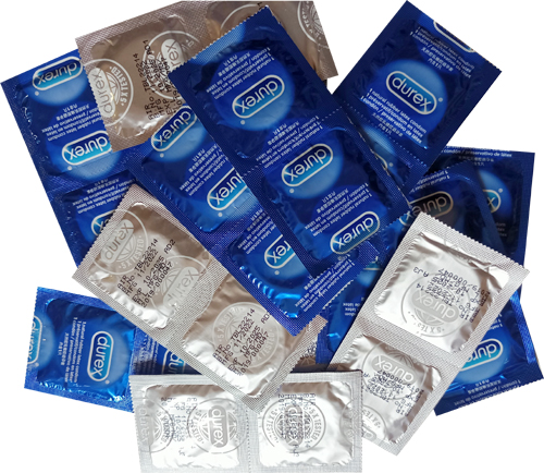 Durex Extra Thin Intense Chocolate Condom - 10Pcs (Package). 