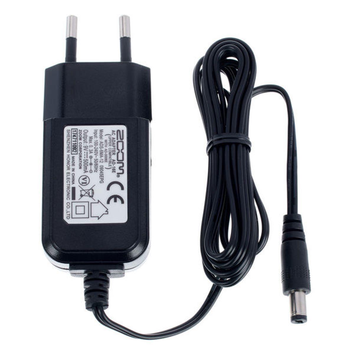 Zoom AD-16E AC Adapter, AC Power Adapter Designed for Use with Zoom Guitar, Bass, and Acoustic Effects Pedals. 