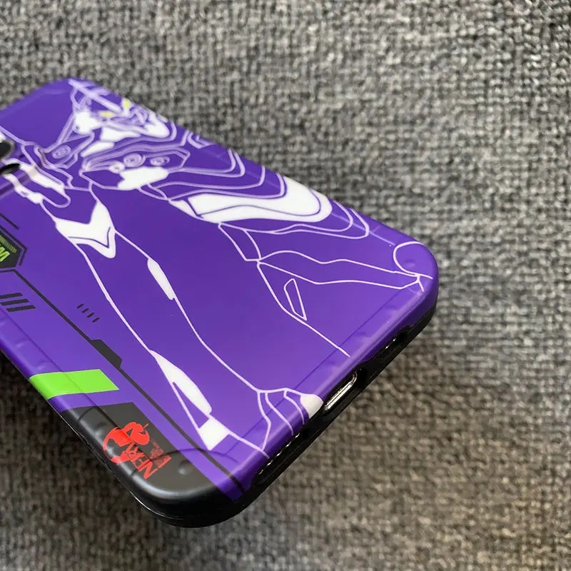 NEON GENESIS EVANGELION EVA-01 TEST TYPE phone case for iPhone 14 13 12 11 Pro Promax X Xs XR max plus All inclusive cover shell. 