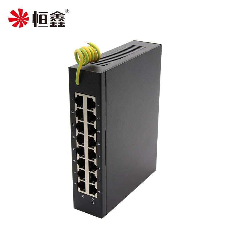 8CHs POE 1000M Gigabit Network Cable Signal Lightning Arrester RJ45 Camera Thunder Multi Port Monitoring Surge Protector. 