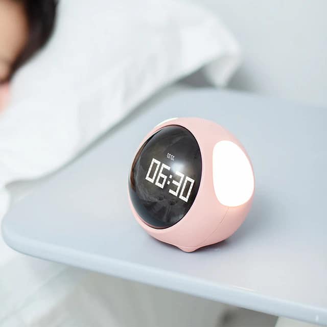 For-Xiaomi Cute Expression Alarm Clock. 